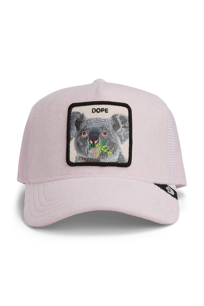 Goorin Bros Čiapka so šiltom Terry Cloth Koala 101.2907 ružová AA00