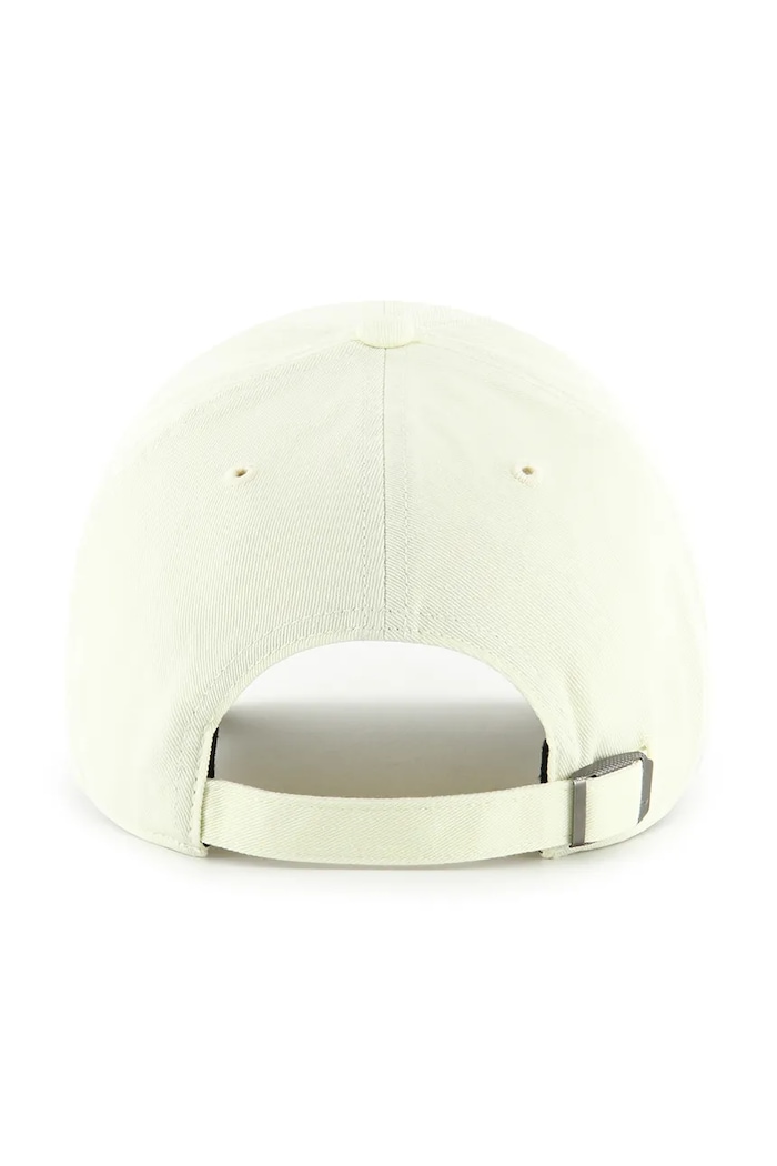 Akcesoria 47 brand czapka z daszkiem bawełniana MLB New York Yankees B.BSRNR17GWS.S9 beżowy
