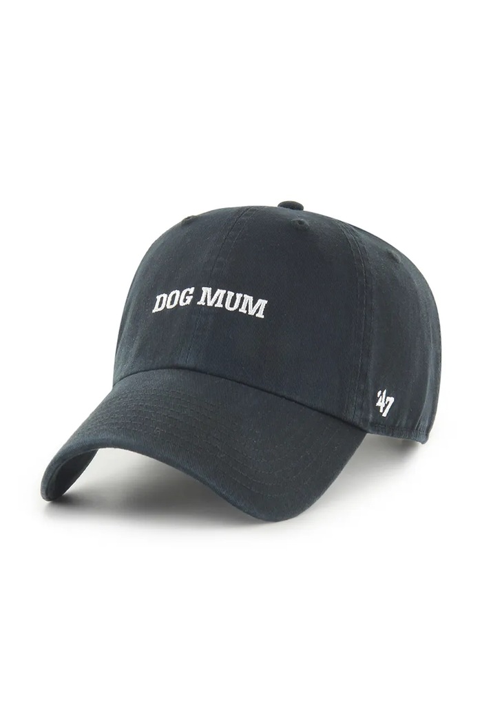 47 brand șapcă de baseball din bumbac Phrase Base Runner Icon bumbac negru XX.BSRIC1411GWS.BKY