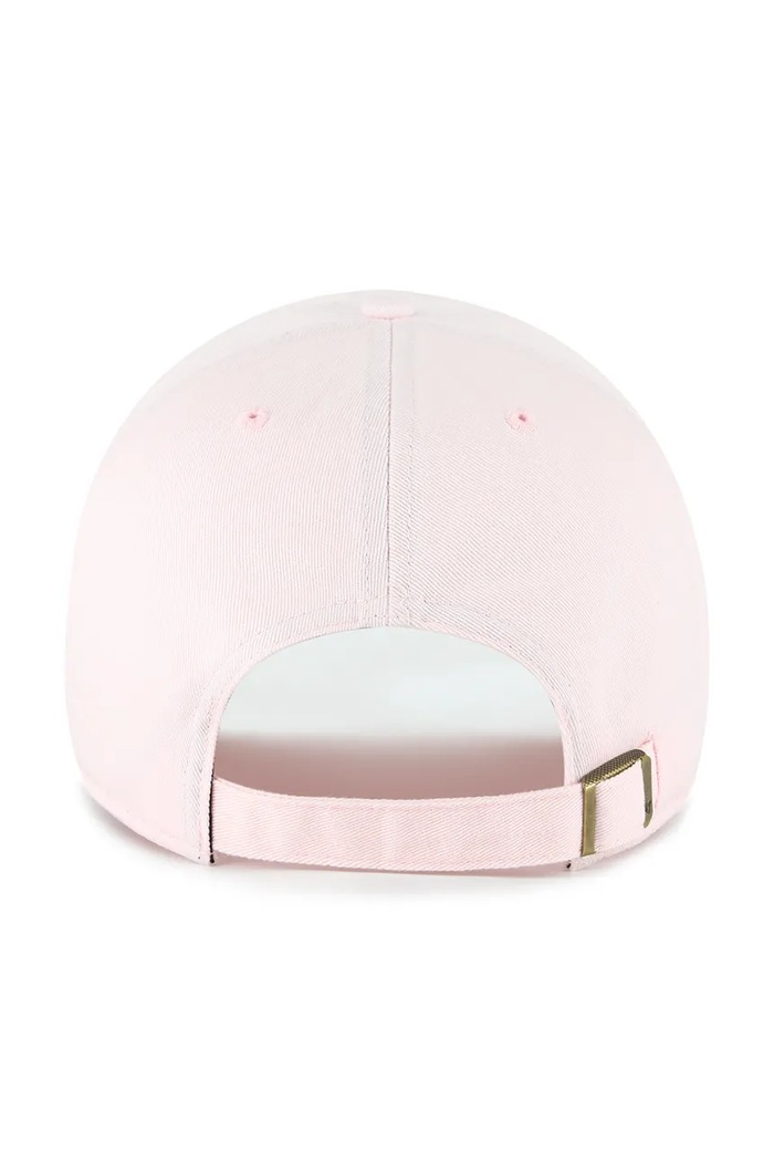47 brand czapka z daszkiem bawełniana MLB New York Yankees B.NLRGW17GWS.S8 różowy AA00