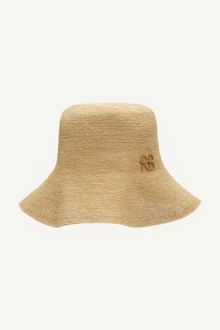 Klobúk Ruslan Baginskiy Bucket Hat ostatné béžová BCT036.STR.MRB.KN