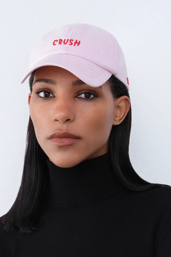 Klobúk Ruslan Baginskiy Baseball Cap bavlna ružová BSB039/034.C.CRSH