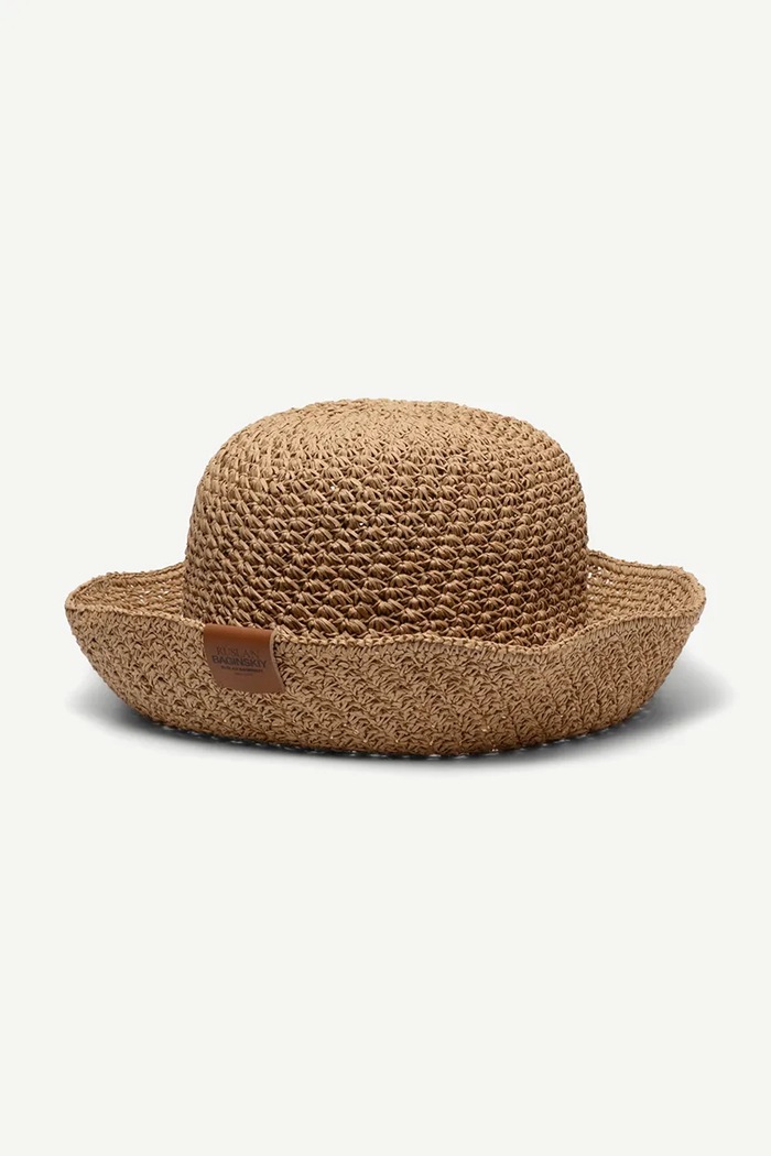 Klobouk Ruslan Baginskiy Ruslan Baginskiy Foldable Bucket Hat BCT036.PSTR.FLTL béžová AA00