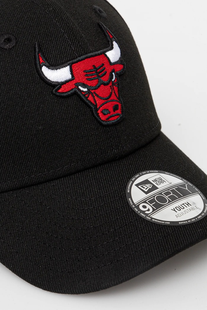 New Era Czapka z daszkiem dziecięca CHICAGO BULLS 11405644 czarny AA00
