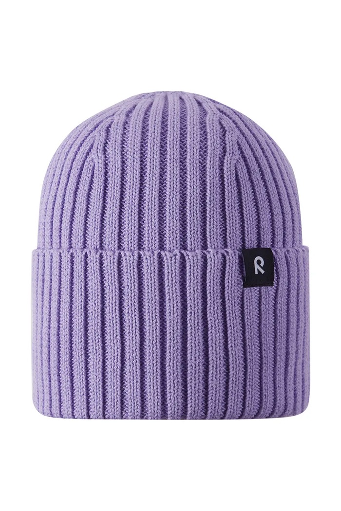 Reima czapka beanie dziecięca bawełniana Hattara fioletowy 5300057B.99KK