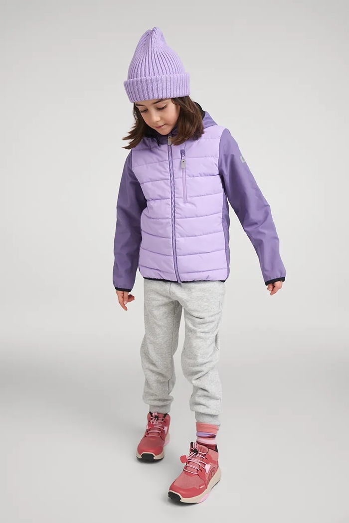 Reima czapka beanie dziecięca bawełniana Hattara 5300057B.99KK fioletowy