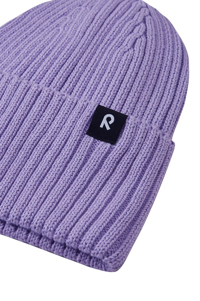 Chłopiec Reima czapka beanie dziecięca bawełniana Hattara 5300057B.99KK fioletowy