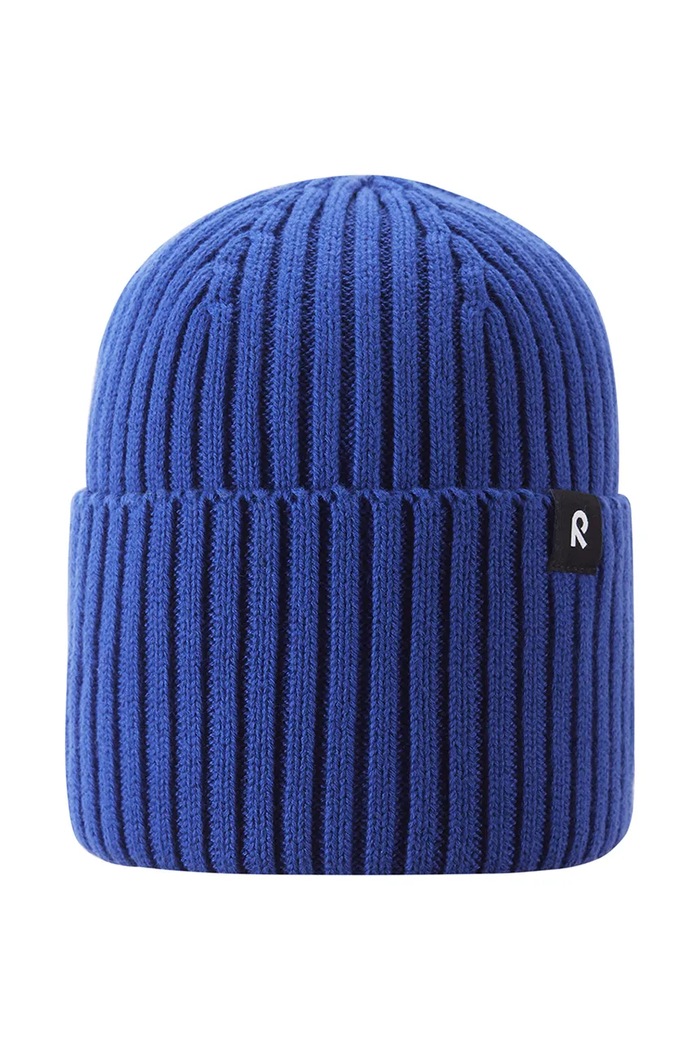 Reima czapka beanie dziecięca bawełniana Hattara 5300057B.99KK niebieski AA00