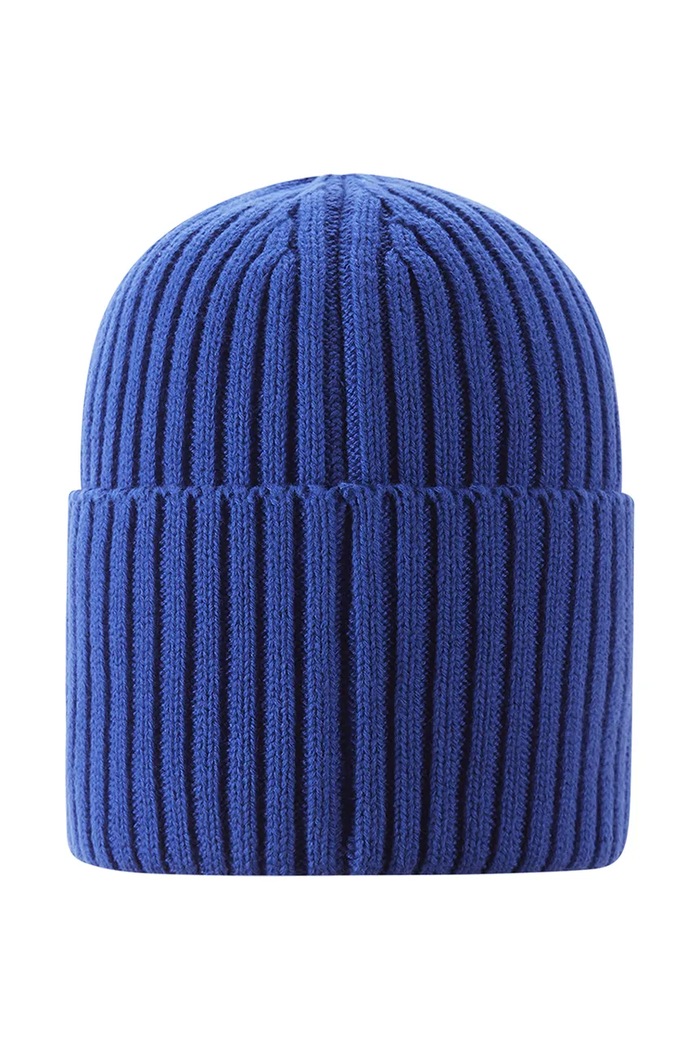 Chłopiec Reima czapka beanie dziecięca bawełniana Hattara 5300057B.99KK niebieski