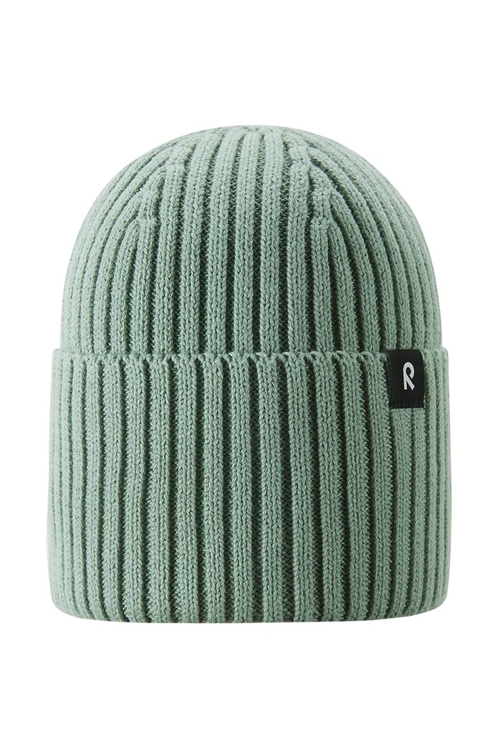 Reima czapka beanie dziecięca bawełniana Hattara 5300057B.99KK zielony AA00