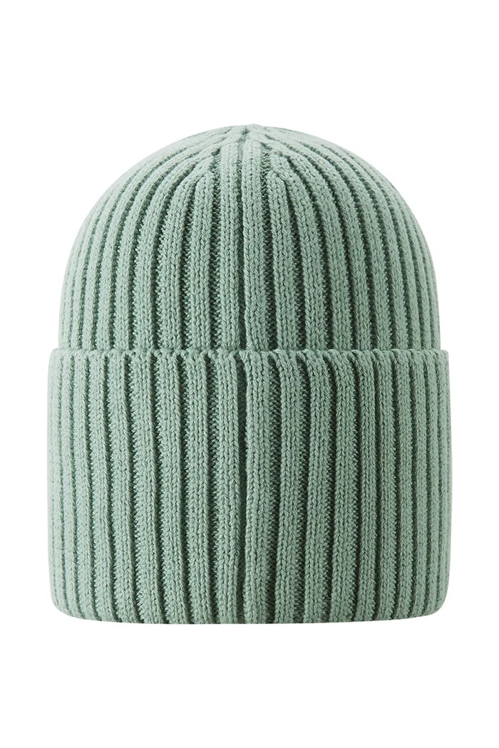 Chłopiec Reima czapka beanie dziecięca bawełniana Hattara 5300057B.99KK zielony