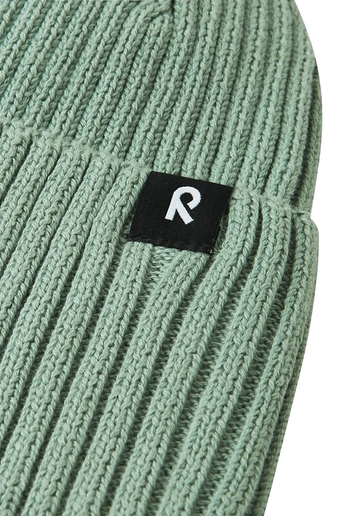 Reima czapka beanie dziecięca bawełniana Hattara zielony 5300057B.99KK
