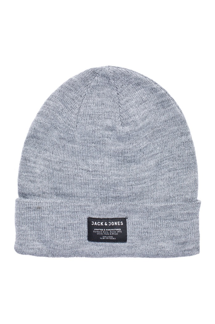 Jack & Jones - Căciulă Beanie Noos gri 12092815