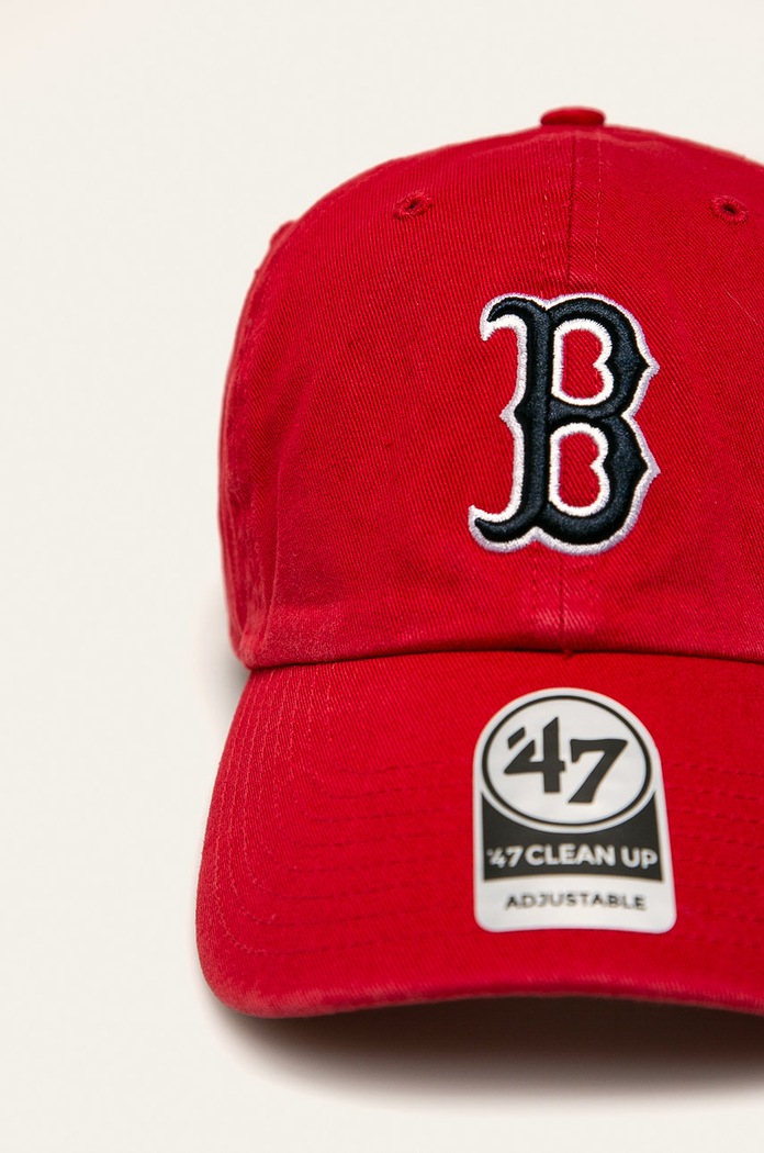 Doplňky 47brand - Čepice Boston Red Sox B.RGW02GWS.RD červená