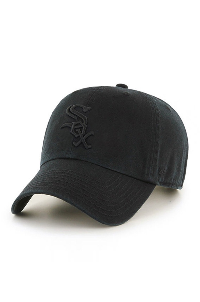 47 brand - Czapka Mlb Chicago White Sox czarny B.RGW06GWSNL.BKB