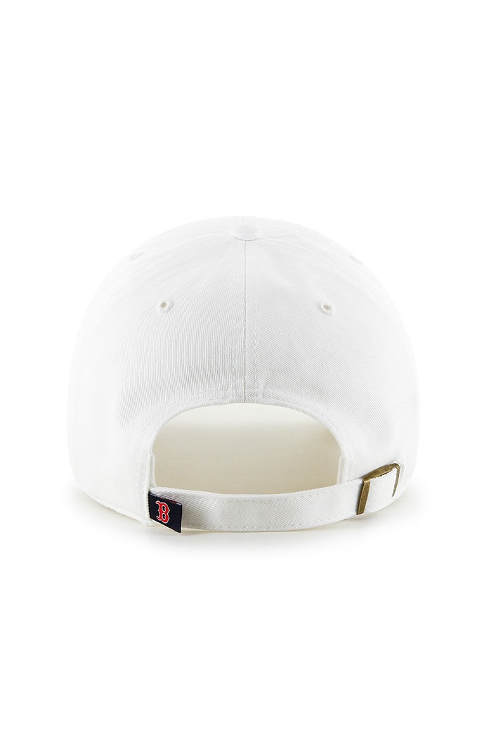 47 brand - Čiapka MLB Boston Red Sox B.RGW02GWS.WH biela AA00
