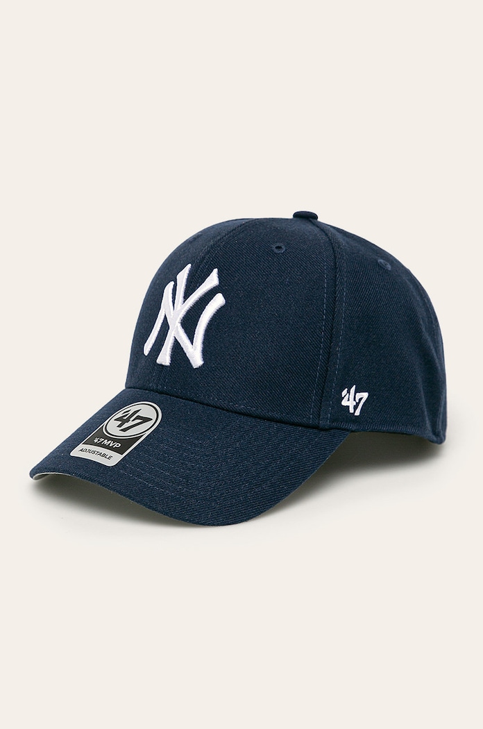47 brand - Шапка New York Yankees тъмносин B.MVP17WBV.LN