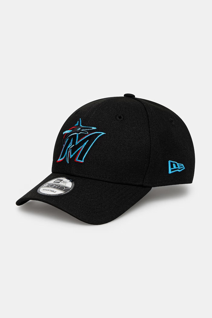 Čiapka New Era MLB THE LEAGUE MARLINS ostatné čierna 11885634