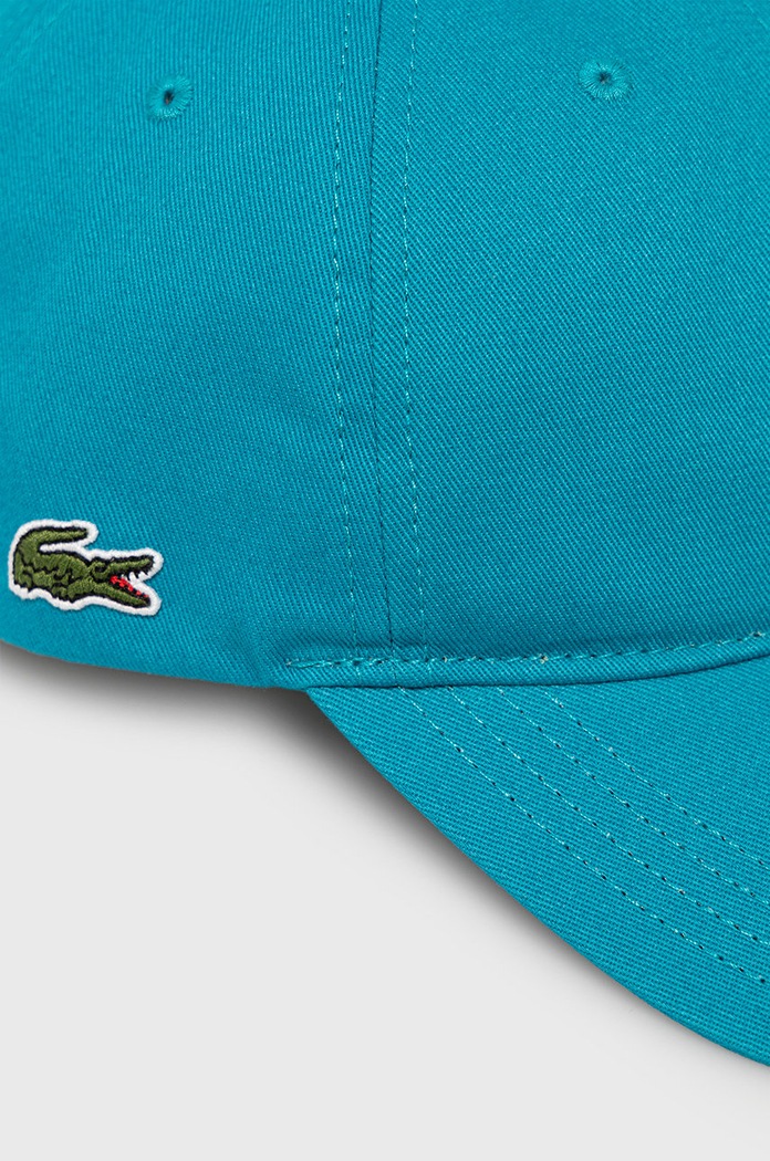 Čiapka Lacoste RK4709 tyrkysová AA00
