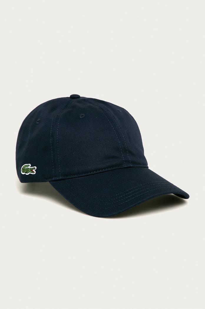 Čepice Lacoste bavlna námořnická modř RK4709