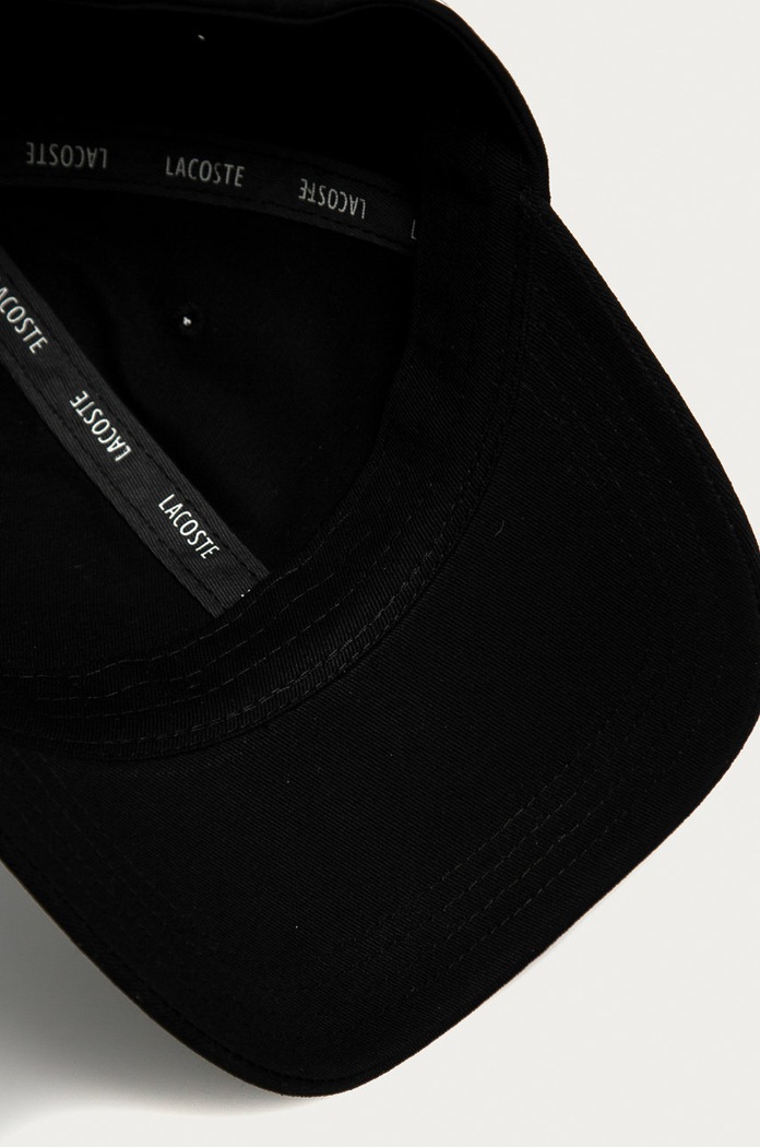 Čiapka Lacoste RK4709 čierna