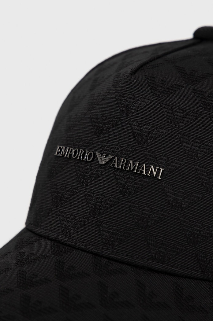Emporio Armani Căciulă 627924.CC985.NOS negru AA00