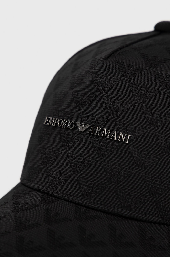 Emporio Armani Căciulă 627924.CC985.NOS negru AA00