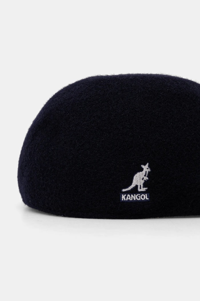 Akcesoria Kangol Kaszkiet wełniany K0875FA.DB404 granatowy