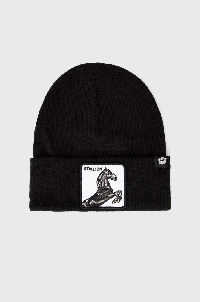 Čepice Goorin Bros středně silná černá 107.0217