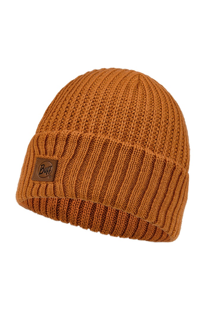 Buff Czapka z domieszką wełny brązowy 117845.213