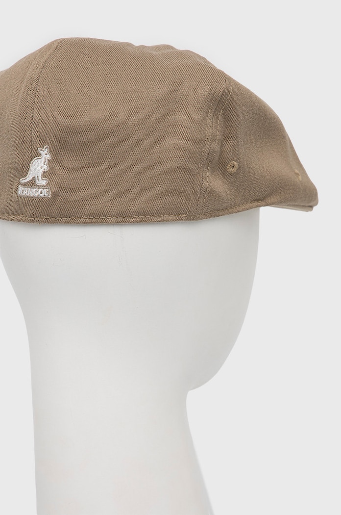 Akcesoria Kangol kaszkiet z domieszką wełny K0873CO.TP207 beżowy
