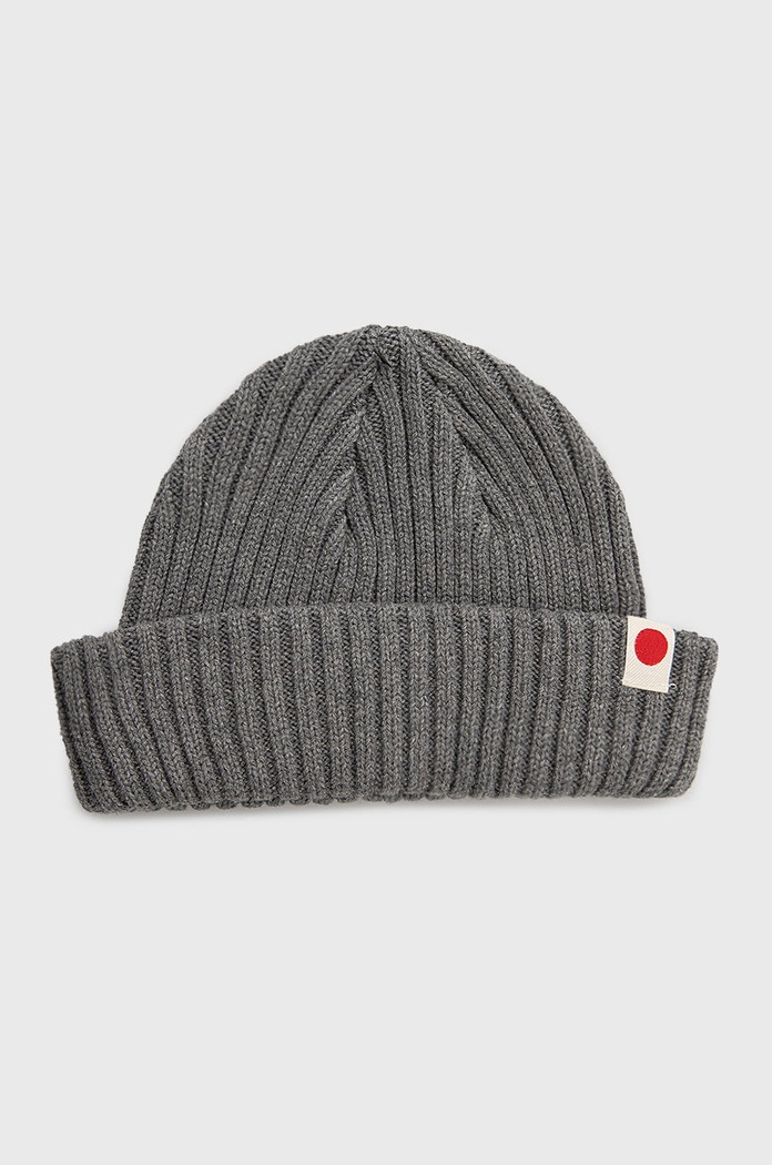 Bavlněná čepice Jack & Jones bavlna šedá 12159408.GreyMelang