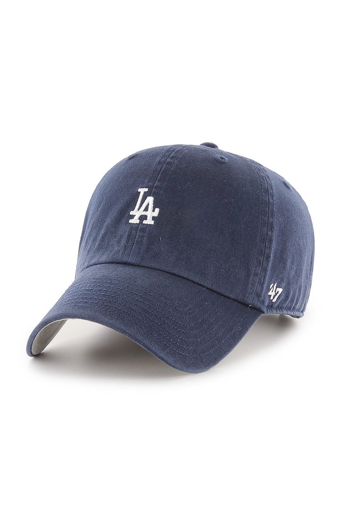47brand șapcă Los Angeles Dodgers bumbac bleumarin B.BSRNR12GWS.NYC