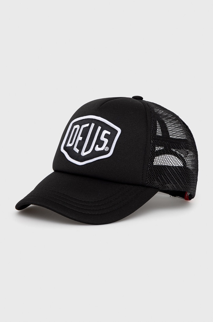 Deus Ex Machina șapcă cu modele negru DMS07875