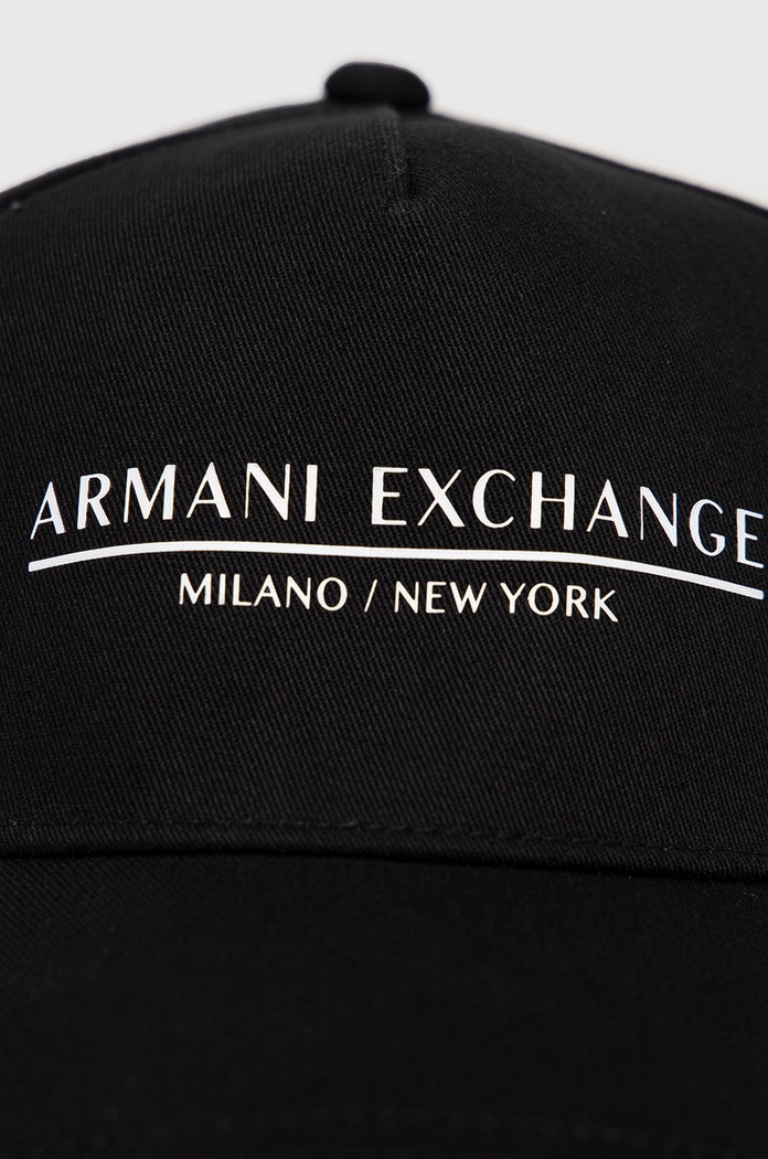 Armani Exchange pamut sapka 954202.CC150.NOS fekete AA00