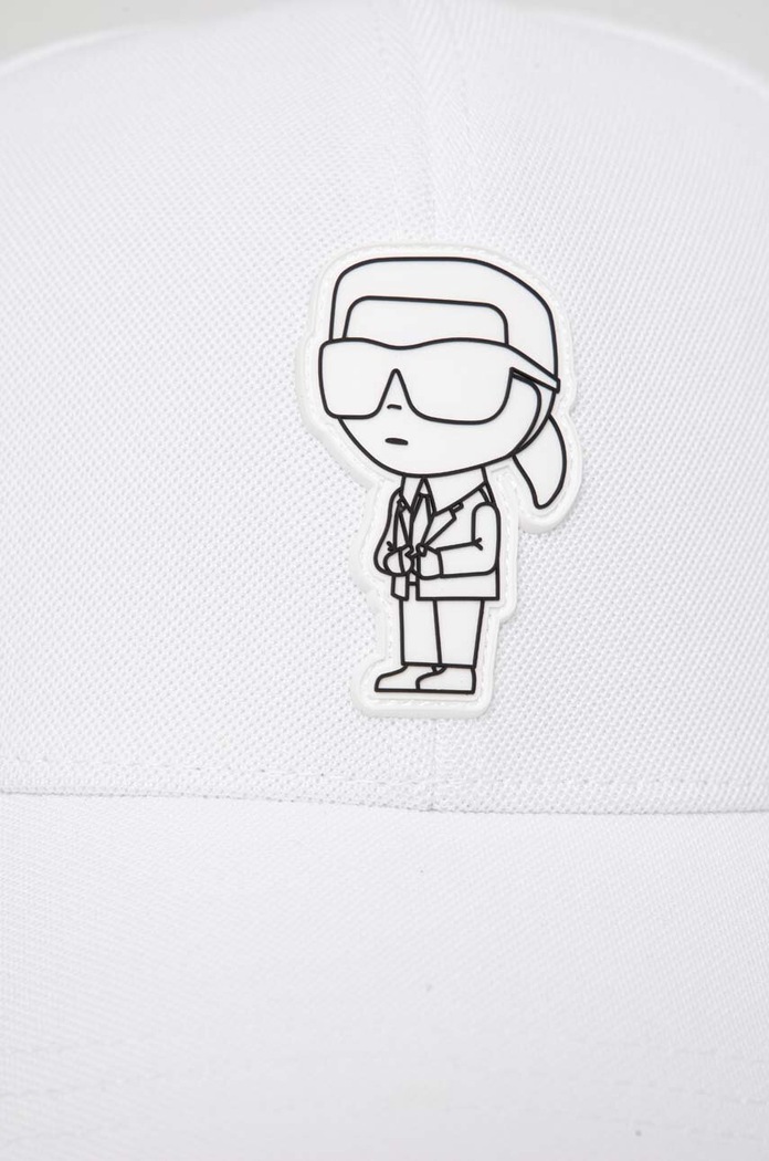 Karl Lagerfeld czapka z daszkiem 532118.805611 biały AA00