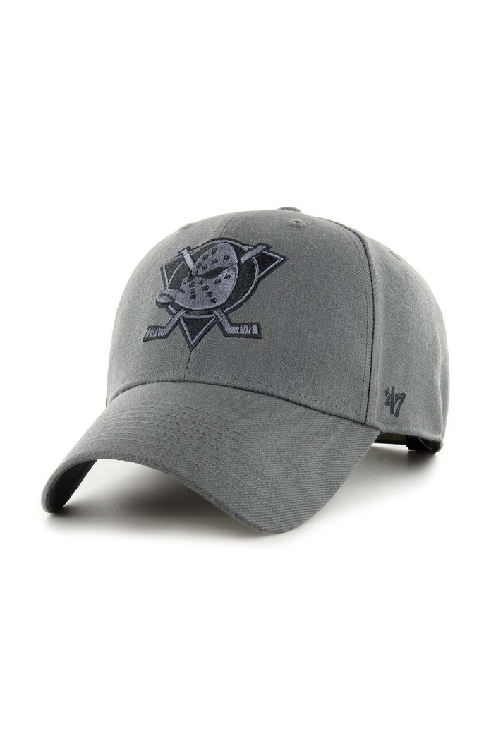 Καπάκι με μείγμα μαλλί 47 brand NHL Anaheim Ducks NHL Anaheim Ducks με μείγμα μαλλιού γκρί H.MVPSP25WBP.CCA