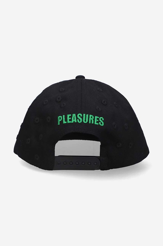 Doplňky Bavlněná baseballová čepice PLEASURES P23SP071 černá