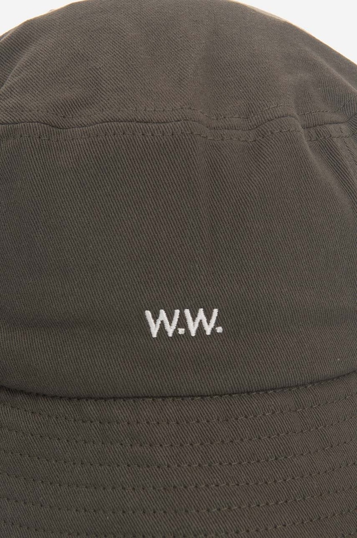 Wood Wood Berretto in cotone Ossian Bucket Hat 12240817-7083 BLACK 12240817.7083