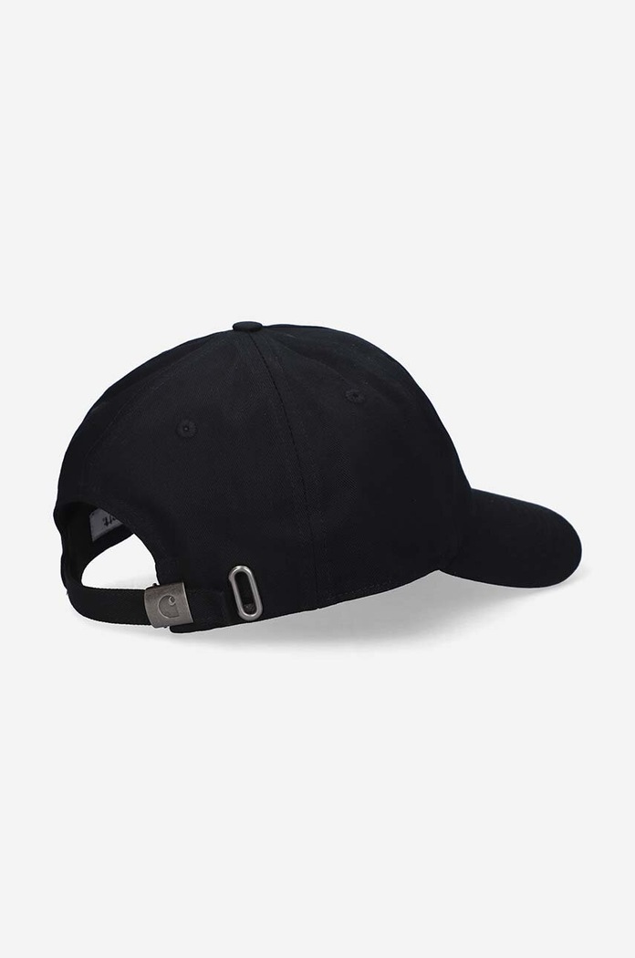 Carhartt WIP Czapka z daszkiem bawełniana Blush Cap I031643 czarny AA00