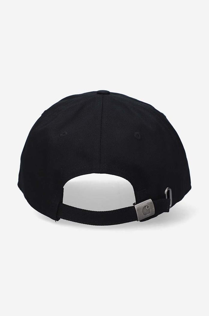 Akcesoria Carhartt WIP Czapka z daszkiem bawełniana Blush Cap I031643 czarny