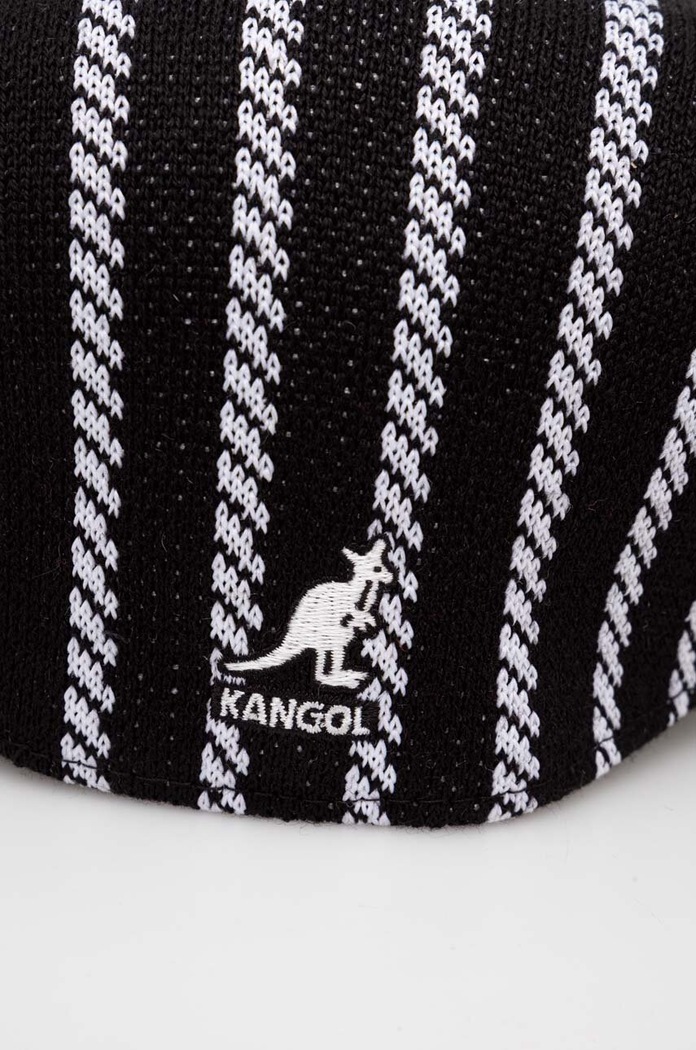 Akcesoria Kangol kaszkiet z domieszką wełny K3656.BW016 czarny