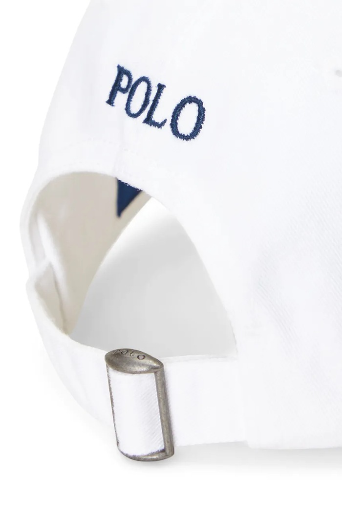 Аксессуары Хлопковая кепка Polo Ralph Lauren 710548524 белый