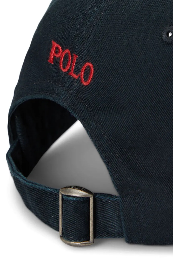 Dodaci Pamučna kapa sa šiltom Polo Ralph Lauren 710548524 crna