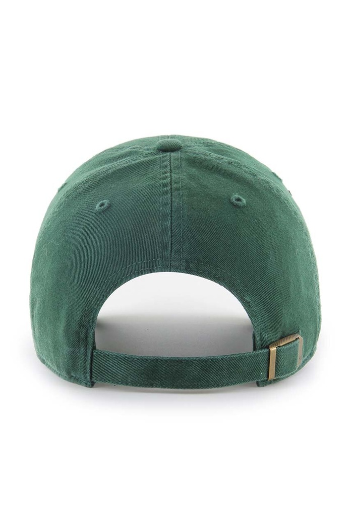 47 brand czapka z daszkiem bawełniana MLB Oakland Athletics BCPTN.DBLUN18GWS.DG08 zielony AA00