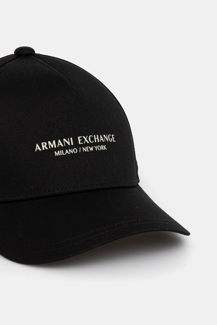 Bavlnená šiltovka Armani Exchange XM001694.AF15502.NOS čierna AA00