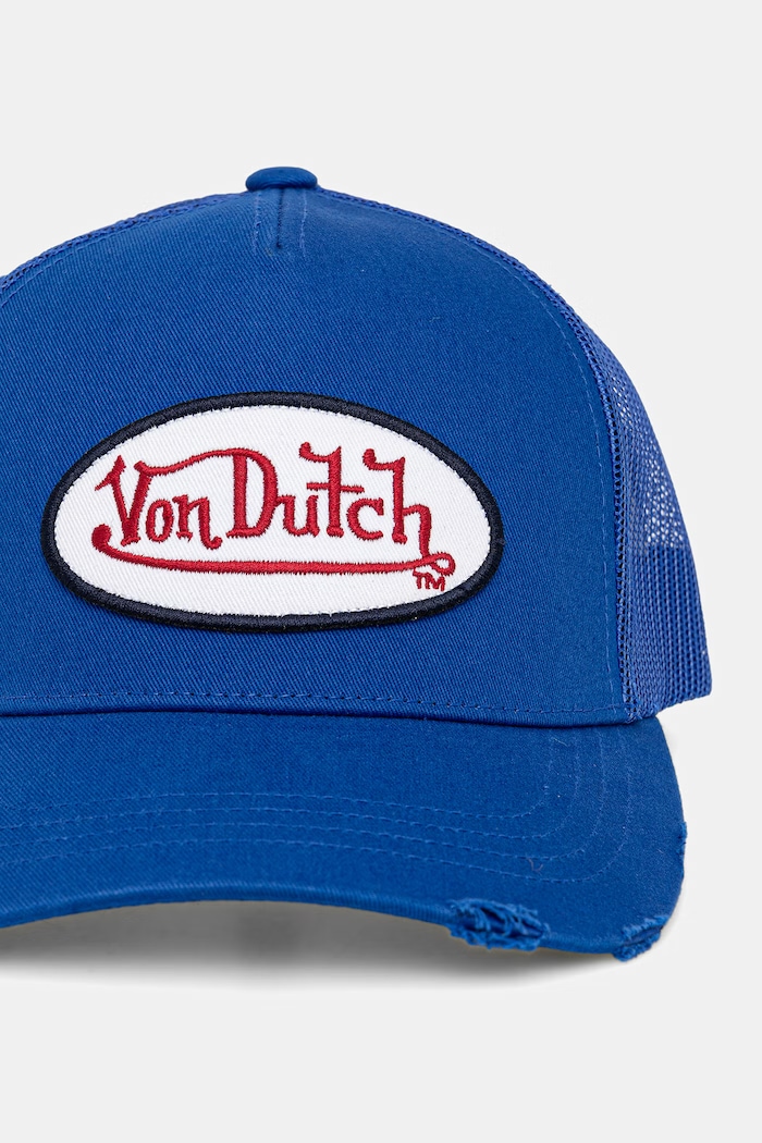 Von Dutch čiapka so šiltom pánska VD.0.CAS1 modrá AA00