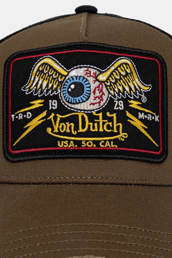 Von Dutch Καπέλο με γείσο Ανδρικό VD.0.CAS1 πράσινο AA00