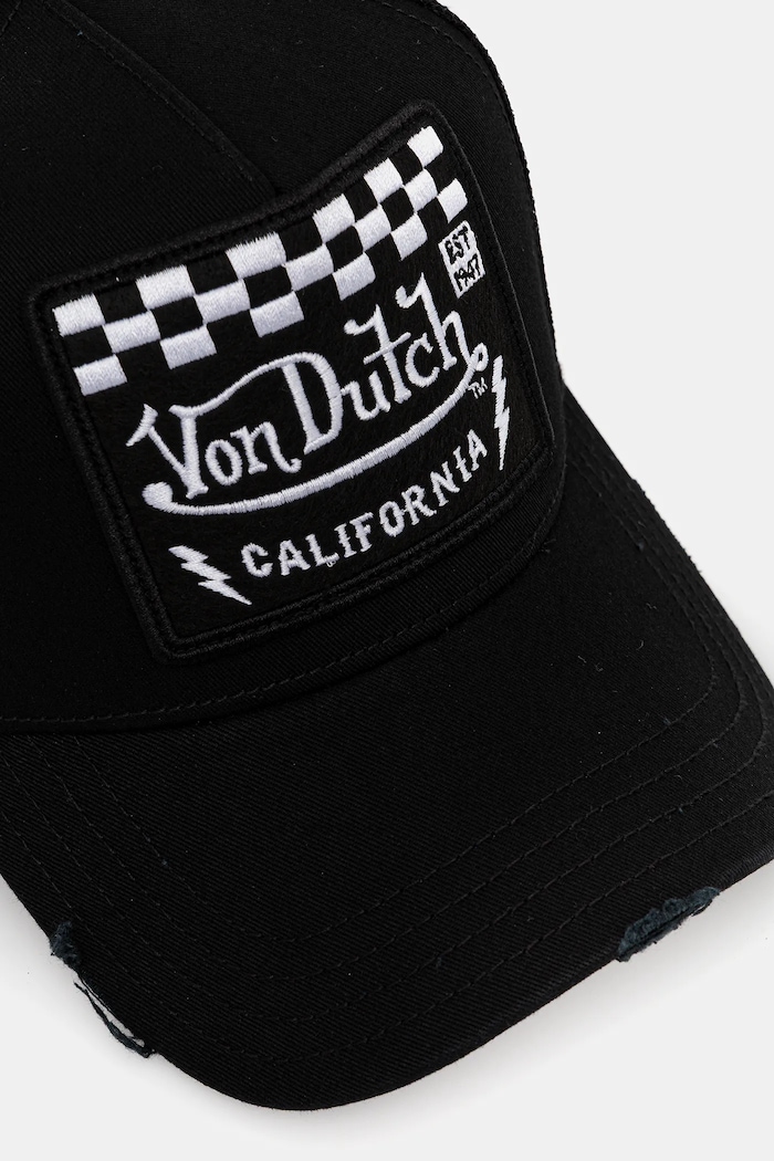 Von Dutch berretto con visiera da uomo VD.0.CAS1 nero AA00