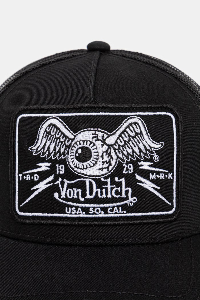 Von Dutch čiapka so šiltom pánska VD.0.CAS1 čierna AA00